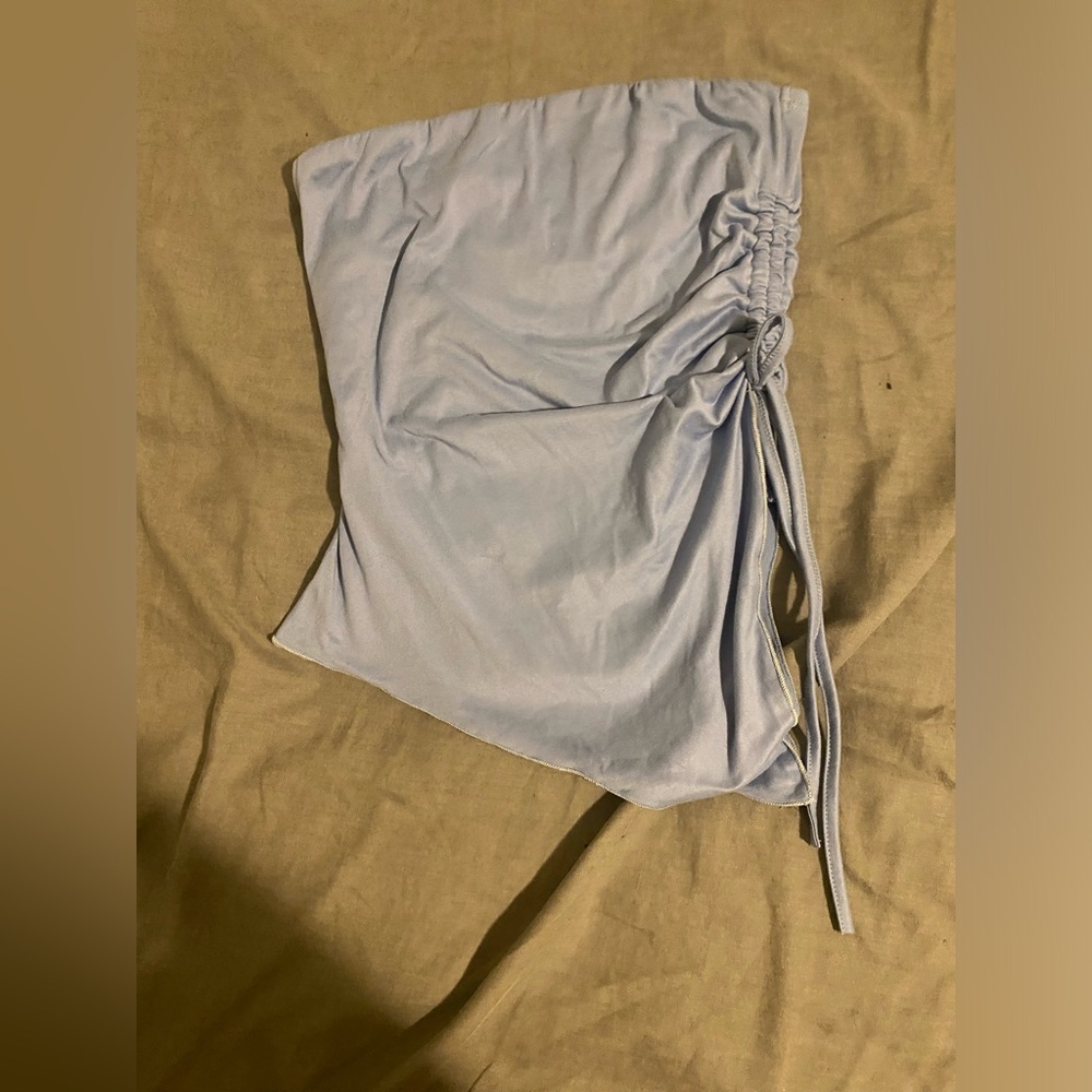 Light Blue Asymmetrical Women's Top | Never Worn!